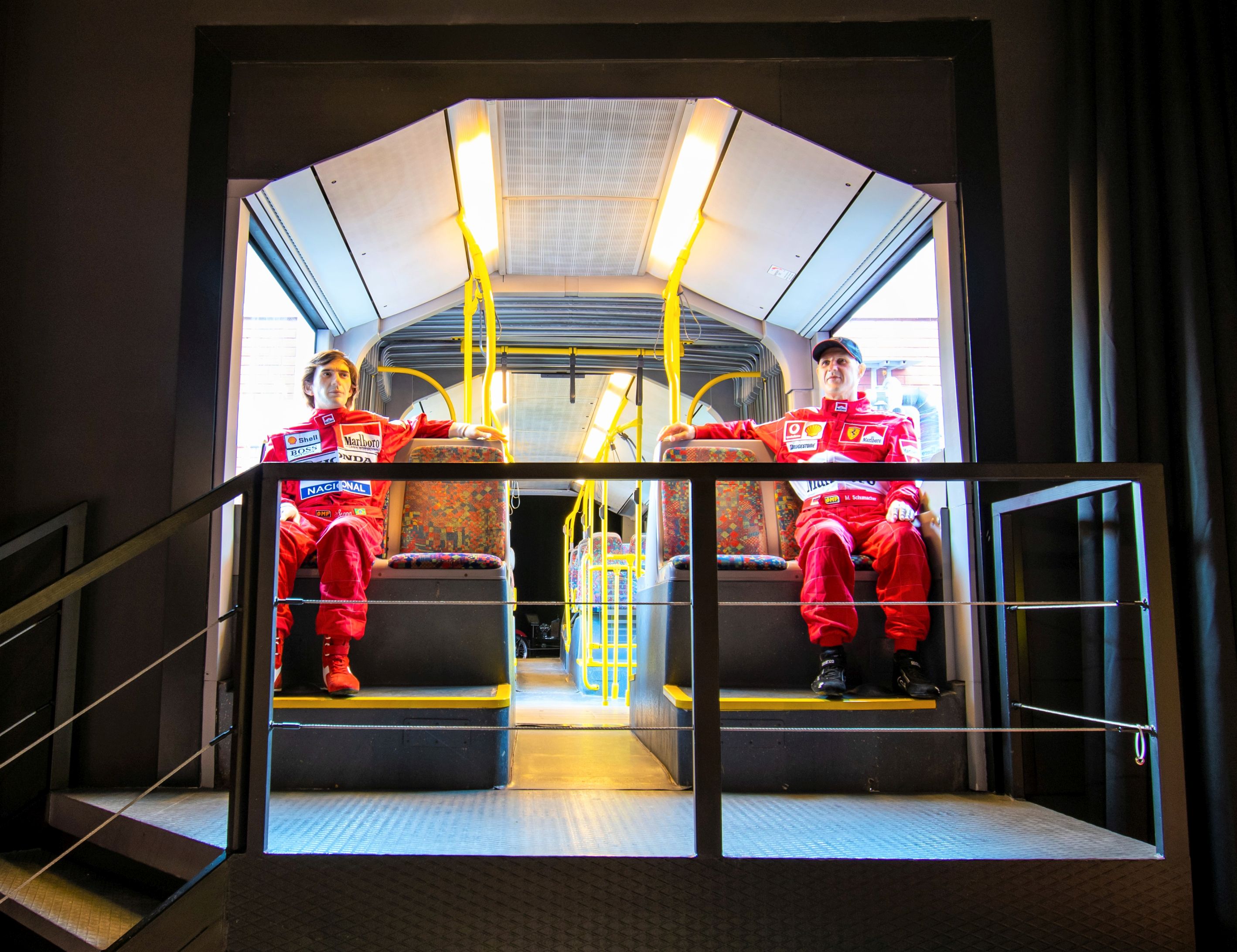 Schumacher ve Senna Kıbrıs Araba Müzesi’nde