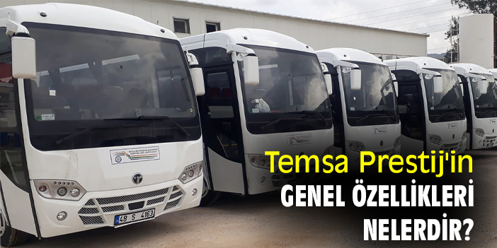 Temsa Prestij'in Genel Özellikleri Nelerdir