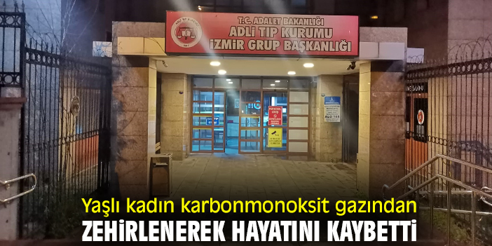 Yaşlı kadın karbonmonoksit gazından zehirlenerek hayatını kaybetti