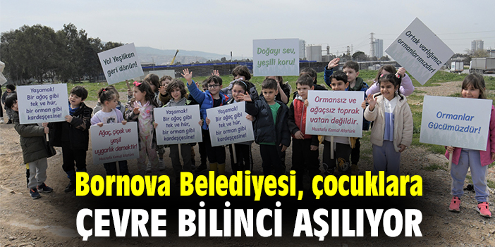 Bornova Belediyesi, çocuklara çevre bilinci aşılıyor