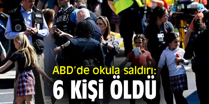 ABD’de okula saldırı: 6 çocuk öldü
