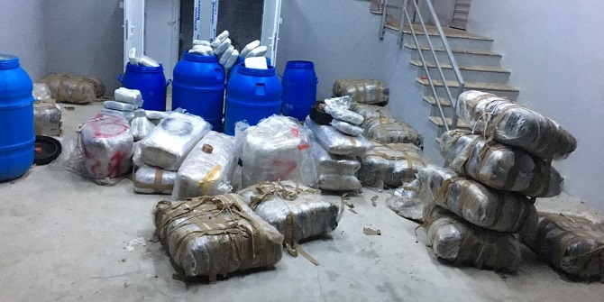 Zehire geçit yok! 650 kg esrar yakalandı