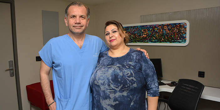 Robotik yöntem sayesinde sağlığına kavuştu