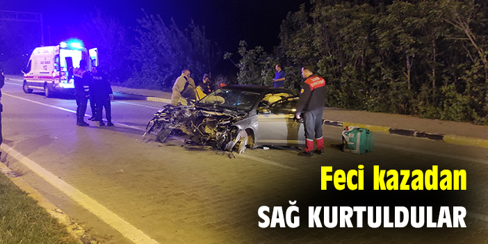 Feci kazadan sağ kurtuldular