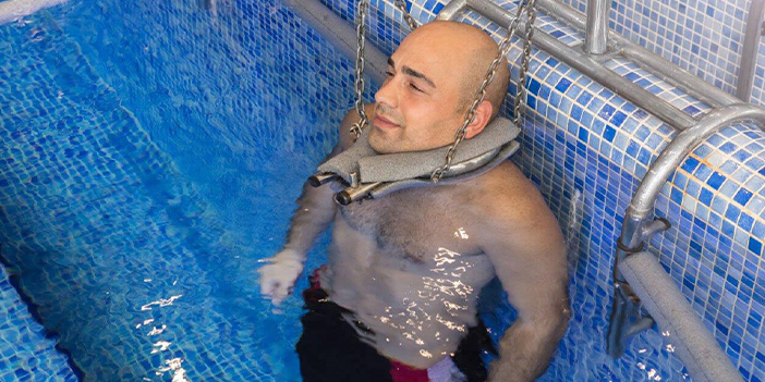 Hidroterapi rahatlatıyor