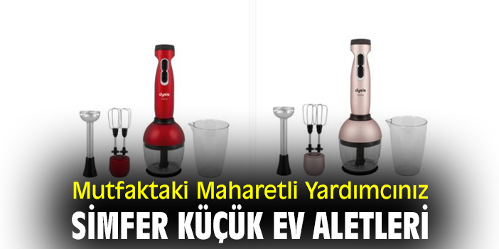 Mutfaktaki Maharetli Yardımcınız Simfer Küçük Ev Aletleri