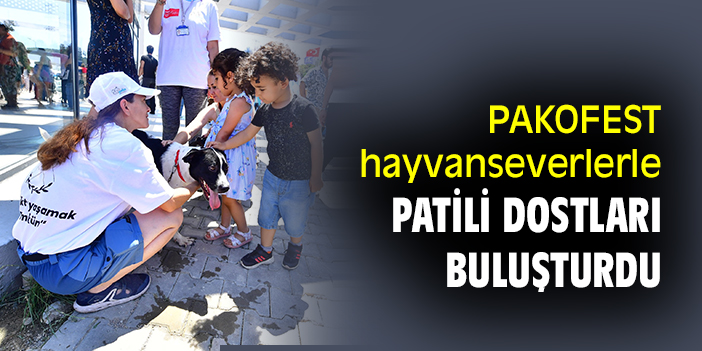 PAKOFEST, hayvanseverlerle patili dostları buluşturdu