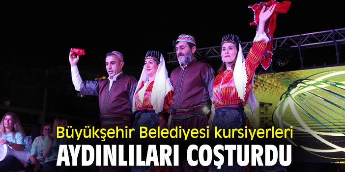 Büyükşehir Belediyesi kuriyerleri Aydınlıları coşturdu