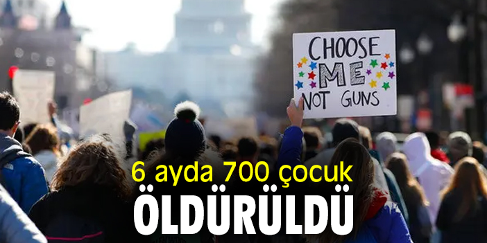 6 ayda 700 çocuk öldürüldü