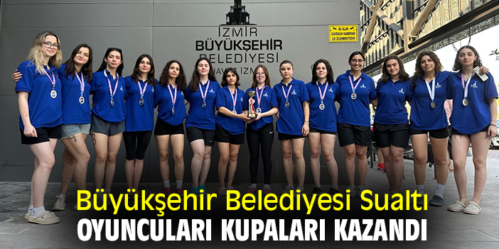 Büyükşehir Belediyesi Sualtı oyuncuları kupaları kazandı