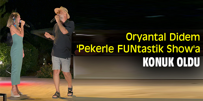 Oryantal Didem 'Pekerle FUNtastik Show'a konuk oldu