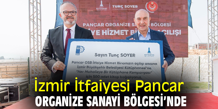 İzmir İtfaiyesi Pancar Organize Sanayi Bölgesi’nde
