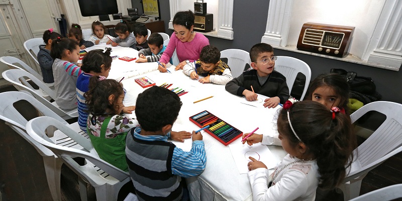 Müzeler atölye oldu çocuklarla doldu