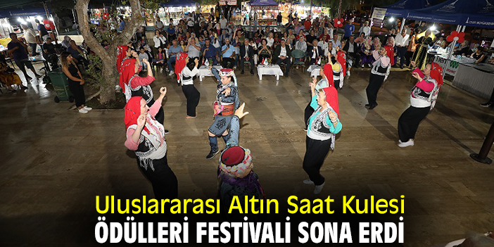 Uluslararası Altın Saat Kulesi Ödülleri Festivali sona erdi