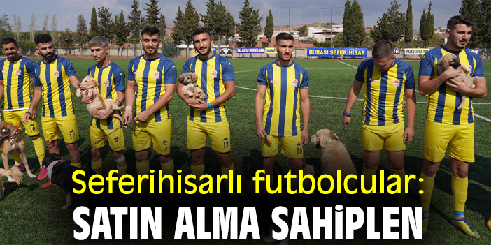 Seferihisarlı futbolcular: Satın alma sahiplen