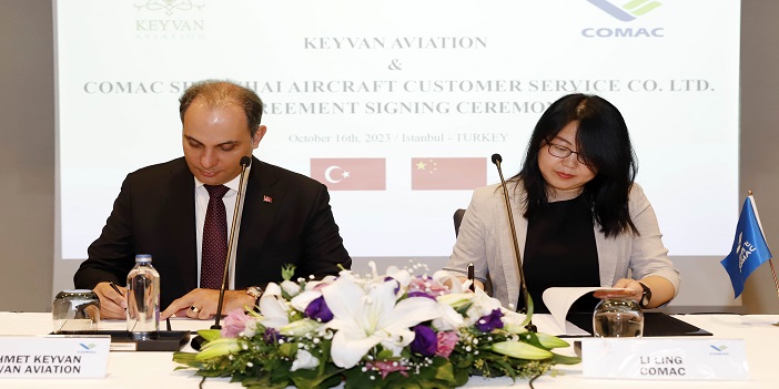 Çin'e havacılık hizmeti ihracatı