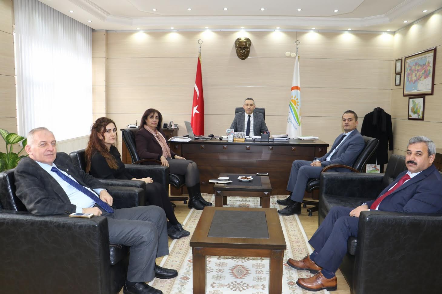 MASKİ’DEN GIDA TARIM VE HAYVANCILIK İL MÜDÜRLÜĞÜ’NE ZİYARET