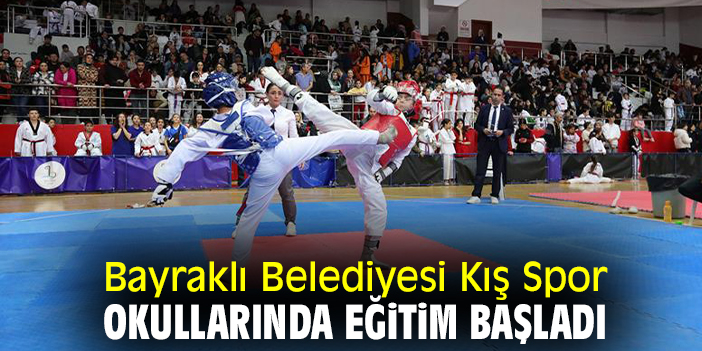 Bayraklı Belediyesi Kış Spor Okullarında eğitim başladı