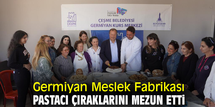 Germiyan Meslek Fabrikası çıraklarını mezun etti