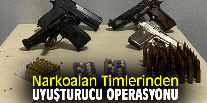 Narkoalan Timlerinden uyuşturucu operasyonu