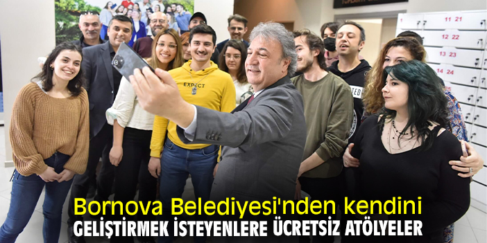 Bornova Belediyesi'nden kendini geliştirmek isteyenlere ücretsiz atölyeler