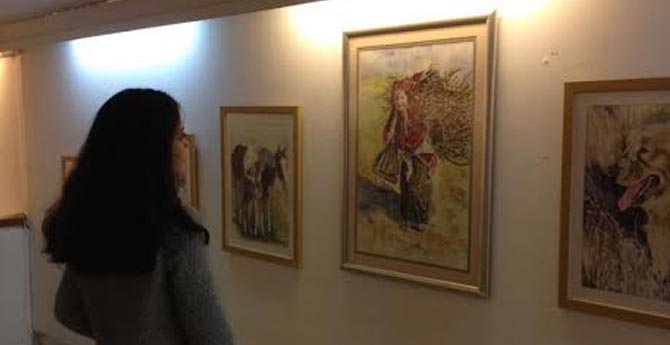 Yalçın Balköse’den Sulu Boya Resim Sergisi