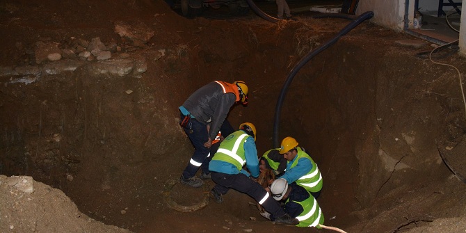 ALAŞEHİR’İN İÇME SUYUNA GECE MESAİSİ