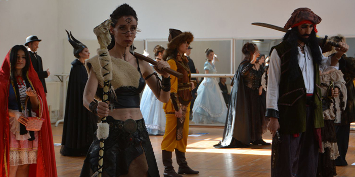 Konservatuvar öğrencilerinden ilginç koreografi