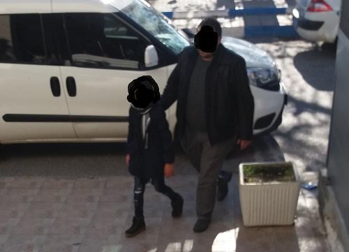 Çanta çalıp kaçan 8 Yaşındaki kız yakalandı