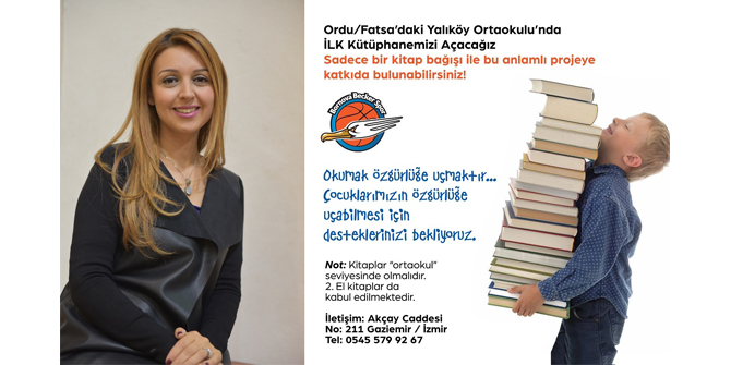 İZMİR’DEN FATSA’YA KİTAP KARDEŞLİĞİ