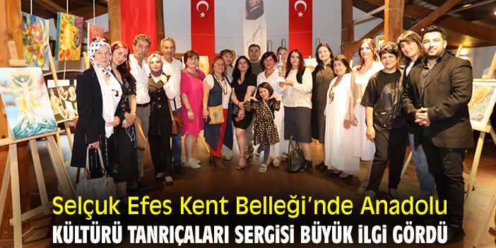 Selçuk Efes Kent Belleği’nde Anadolu Kültürü Tanrıçaları Sergisi büyük ilgi gördü