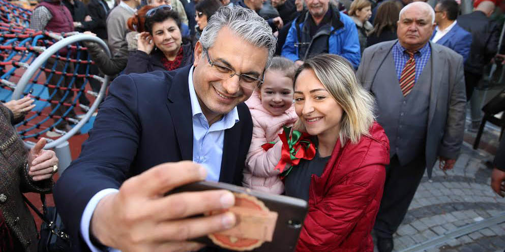 Nergiz Parkı’nda kafe keyfi başladı