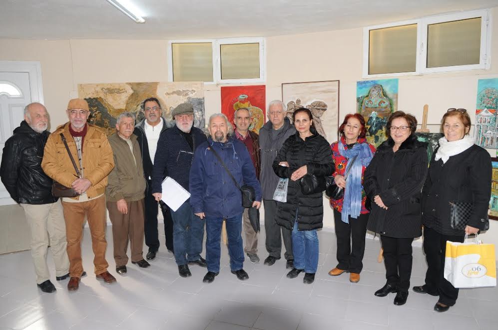 ANTALYALI RESSAM KARŞIYAKA DA SERGİ AÇTI