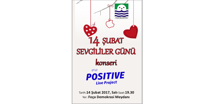 Foça Demokrasi Meydanı’nda Sevgililer Günü Konseri…