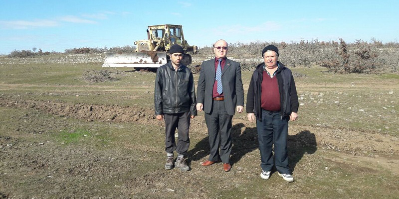 Dualar Mahallesi’ne İkinci Hayvan Sulama Göleti