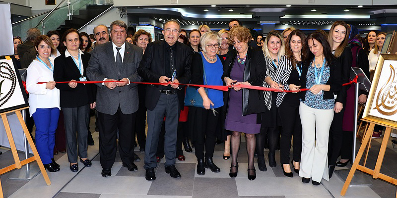 MASMEK El Sanatları Sergisi Açıldı