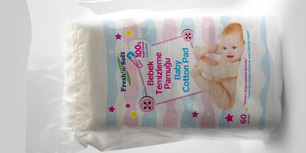 Fresh’n Soft Bebek Temizleme Pamuğu