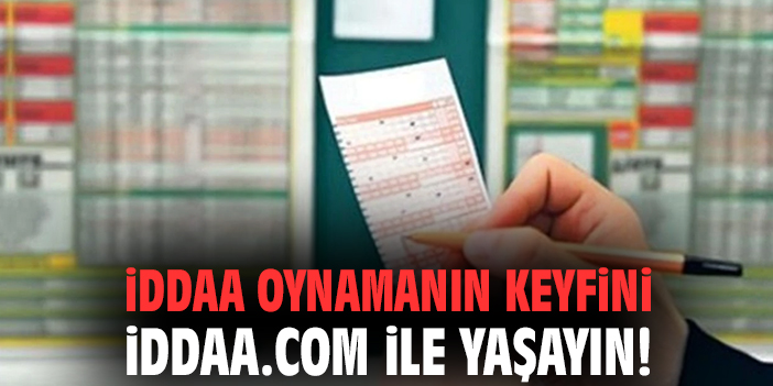 İddaa Oynamanın Keyfini iddaa.com ile Yaşayın!