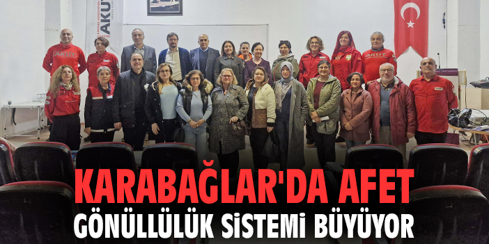 Karabağlar'da Afet Gönüllülük Sistemi büyüyor