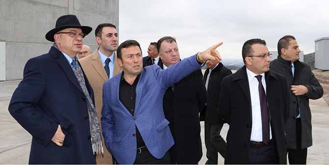 Başkan Ergün’den Dev Tesiste İnceleme