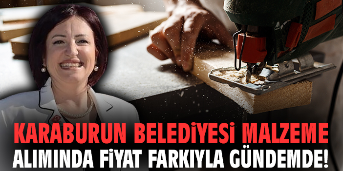 Karaburun Belediyesi malzeme alımında fiyat farkıyla gündemde!