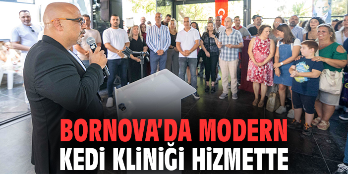 Bornova’da modern kedi kliniği hizmette