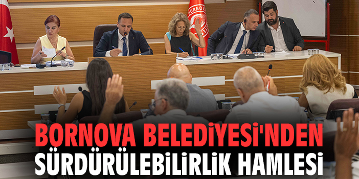 Bornova Belediyesi'nden sürdürülebilirlik hamlesi