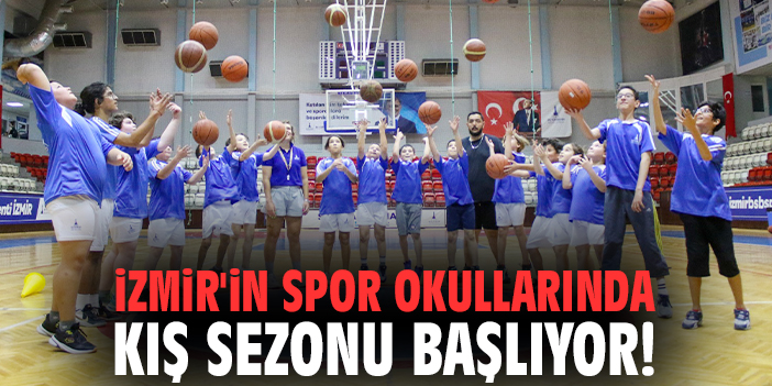 İzmir'in spor okullarında kış sezonu başlıyor!
