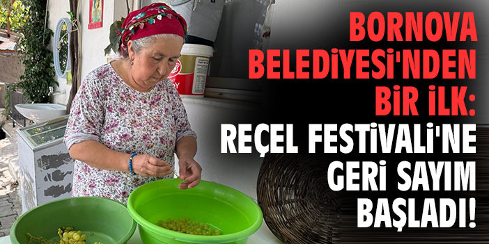 Bornova Belediyesi'nden bir ilk: Reçel Festivali'ne geri sayım başladı!