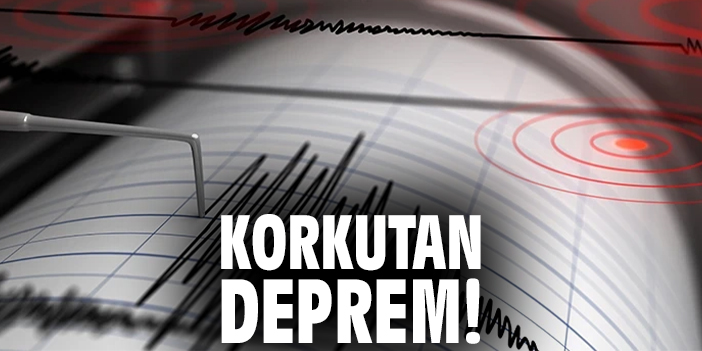 Korkutan deprem!