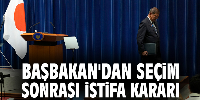 Başbakan'dan seçim sonrası istifa kararı!