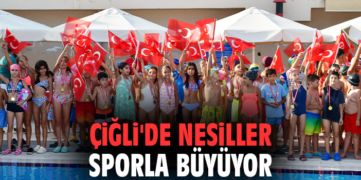 Çiğli'de nesiller sporla büyüyor