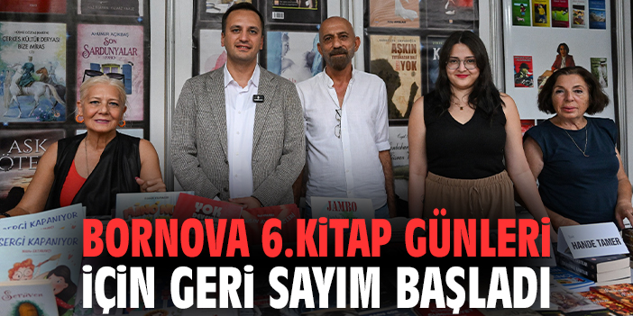 Bornova 6. Kitap Günleri için geri sayım başladı