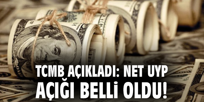 TCMB açıkladı: Net UYP açığı belli oldu